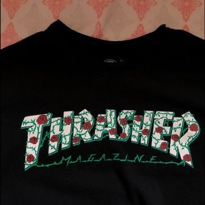 Women’s Black Thrasher shirt